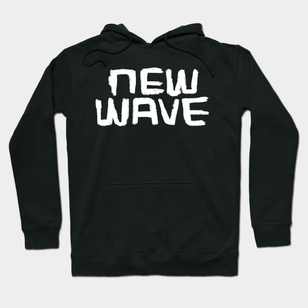 New Wave Music Hoodie by badlydrawnbabe